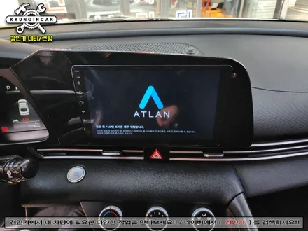 아반떼 CN7 카나로 A10 안드로이드 올인원 장착 아틀란 지도탑재!! 경인카