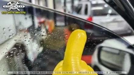 인천 틴팅샵에서 그랜드카니발 썬팅 이비오스 슈젠 CX 필름 재시공