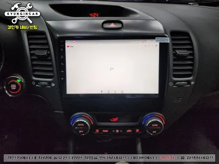 인천 내비플라이 M600 안드로이드 올인원 기아K3 네비매립 작업