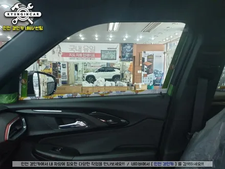 인천 자동차틴팅 루마썬팅 피너클필름 트레일블레이저 신차시공 / 인천 경인카