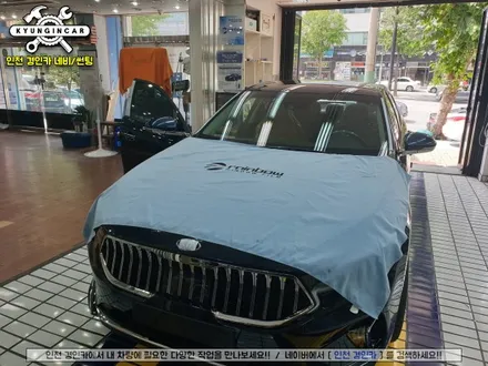 인천 신차썬팅 신차탁송 K7 프리미어 레인보우 V90 경인카에서 깔끔시공!!