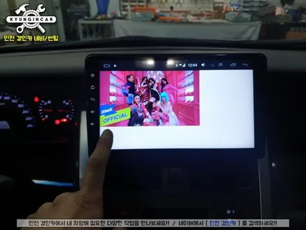 뉴SM5 임프레션차량에 안드로이드 올인원 설치했어요.