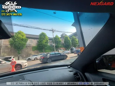 인천 넥스가드썬팅 토탈케어 TP100 K7 앞유리재시공 주안경인카