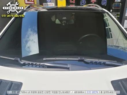 벤츠ML 수입차 전면썬팅! 이비오스 슈젠 GX90! 반사형 열차단필름 인천경인카 시공