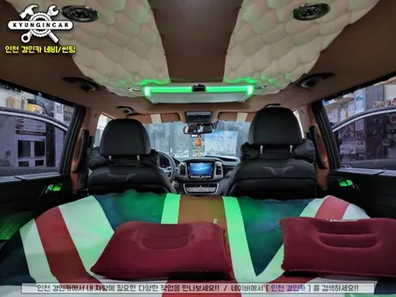 G4렉스턴 비클시네마 VC-173ST 천정모니터 안드로이드 스마트TV 탑재!! 차에서 우영우보자!!