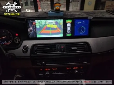 BMW 530D F10 14.5인치 안드로이드 올인원 의뢰장착