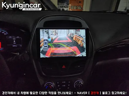 쉐보레 더뉴스파크 카나로 a(알파) 고스펙 안드로이드 올인원 장착