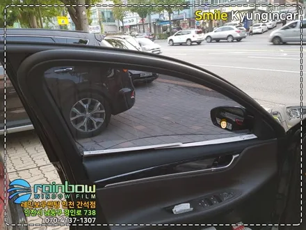 인천 틴팅 레인보우 VGLAM 루마SUPER 썬팅시공 그랜져IG - 경인카