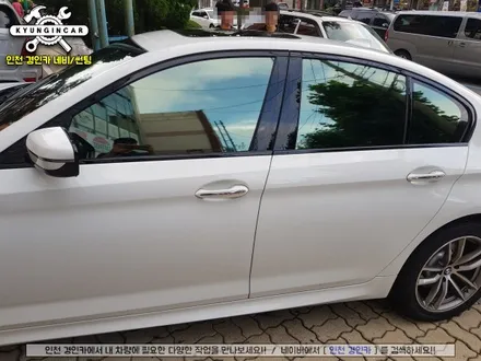 BMW 520d 틴팅!! 레인보우 V90 윈도우필름 전체 썬팅재시공 ♥인천 경인카