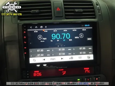 모하비 해외직구 안드로이드 올인원 고객기기 의뢰장착