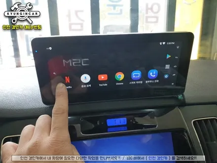 안드로이드 내비 M2C-8800 카블릿! 소나타 트랜스폼 인천경인카 설치