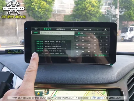 인천 안드로이드 내비 M2C-8800A 그랜저HG 인천경인카 카블릿설치