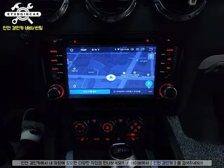 인천 아우디TT MK2 안드로이드 올인원 내비 고객님제품 의뢰설치