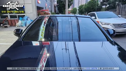 인천 벤츠C 카브리올레 전면유리 썬팅 이비오스 슈젠 CX90 틴팅