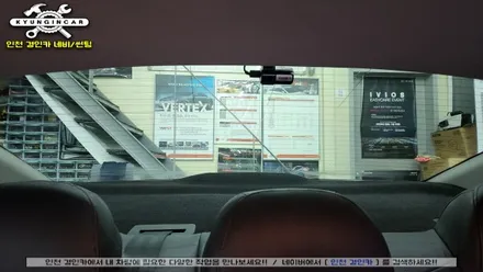 올뉴K5 뒷유리 기포 다량발생으로 인천 루마 버텍스 필름 재시공