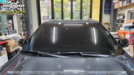 인천 이비오스 슈젠 CX90 틴팅필름 기아자동차 셀토스 전면유리 썬팅시공