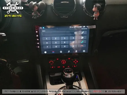 인천 아우디TT 내비매립 내비플라이 M700S 안드로이드 올인원 장착
