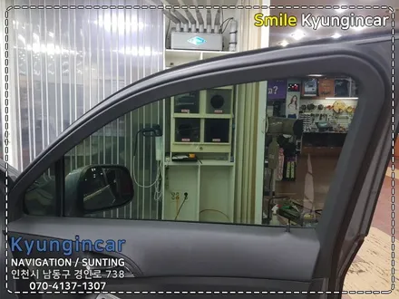 자동차 틴팅추천 루마썬팅필름 슈퍼 시공 올란도  / 인천 경인카