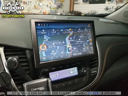 안드로이드 네비게이션 더뉴트랙스 M2C-8000W 카블릿 설치 / 인천 경인카