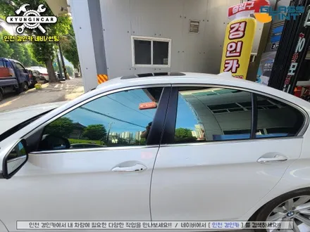 BMW 528i 글라스틴트 선셋 기능성 열차단 반사썬팅 시공했서요.