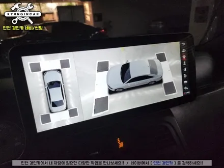 인천 카나로 XPLUS 12인치 안드로이드 올인원 내비 3D 어라운드뷰 전용 360 코란도스포츠 장착