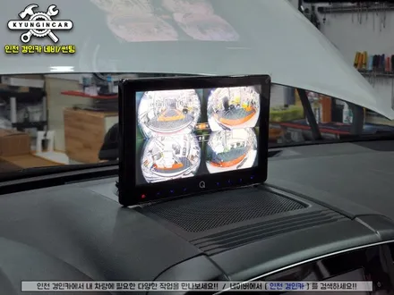 인천 삼성QM6 360 아이뷰 초고화질 3D 어라운드뷰 + 8인치 HDMI 모니터 추가 장착