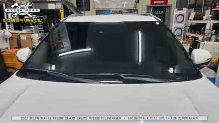 인천 신차탁송 검수 이비오스 슈젠 틴팅 PPF 발수코팅 시공