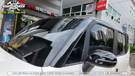 인천 주안 루마 버텍스 썬팅 레이차량 전면 측면 재시공