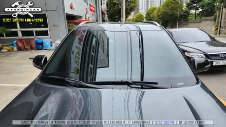 인천 이비오스 슈젠 CX90 틴팅필름 기아자동차 셀토스 전면유리 썬팅시공
