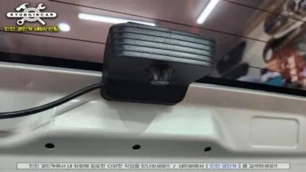 열차단썬팅필름 이비오스 슈젠 CX90 스파크 뒷유리 시공