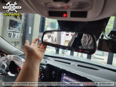 트랙스 크로스오버 룸미러 하이패스 단말기 인천경인카 설치 등록