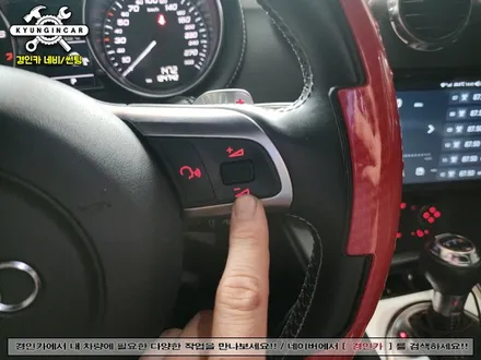 인천 아우디TT 내비매립 내비플라이 M700S 안드로이드 올인원 장착