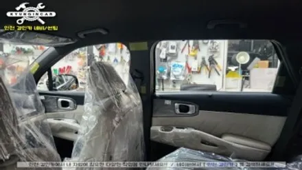 인천 신차썬팅 쏘렌토MQ4 루마 버텍스900 전면 측후면 시공