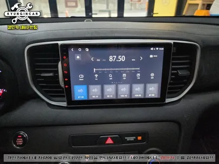 인천 카나로올인원 스포티지QL 안드로이드네비 매립 후방카메라 설치후기