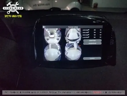 QM5 9인치 안드로이드올인원과 어라운드뷰 의뢰장착