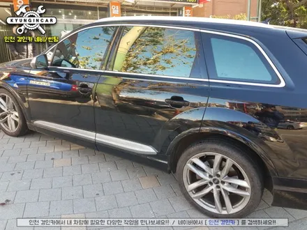 인천 수입차 틴팅 레인보우 V90 썬팅필름 아우디Q7 경인카 시공