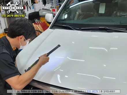 인천 모하비 더마스터 신차패키지 글라스틴트 선셋 썬팅필름 + 파인뷰 LXQ2000 + PPF 시공