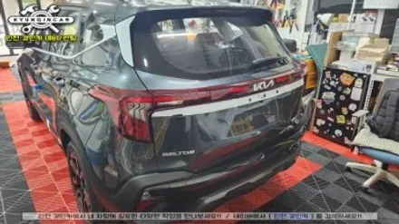 인천 셀토스 신차썬팅 이비오스 슈젠 CX필름 전면 측후면 썬루프 시공