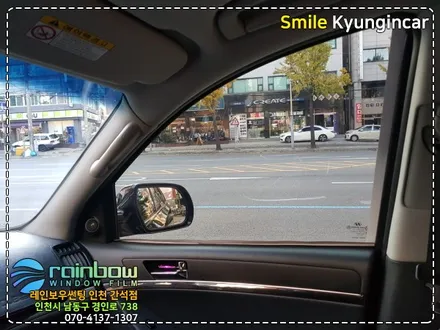 인천 썬팅추천 레인보우윈도필름 V90 베라크루즈 풀시공 / 간석동 경인카