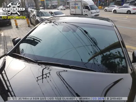 인천 신차탁송에서 검수, 썬팅까지 레인보우 V90 더뉴그랜저 틴팅시공