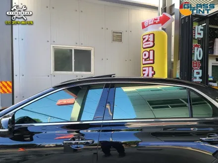 제네시스 EQ900 글라스틴트 선셋 썬팅 반사필름 인천경인카 틴팅재시공