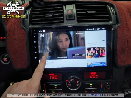 모하비 안드로이드 올인원 카나로 Q 내비매립 인천경인카에서 작업했어요