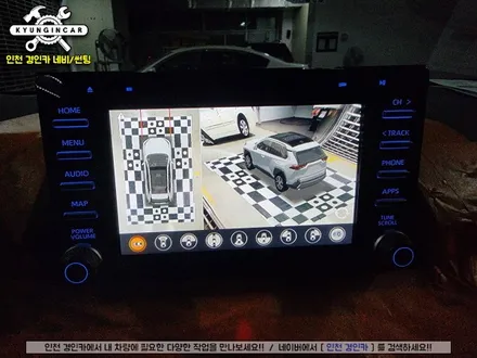 인천 수입차 어라운드뷰 360도 3D 플러스뷰 PRO 도요타 RAV4 하이브리드 장착시공