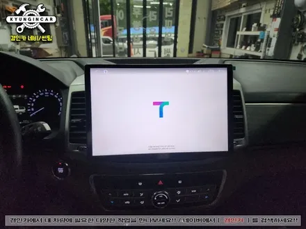 렉스턴스포츠 카나로 X 13.1 안드로이드 올인원 장착완료!!
