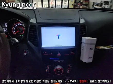 인천주안 티볼리 갑성비! 카나로 Q 안드로이드올인원 장착했어요.