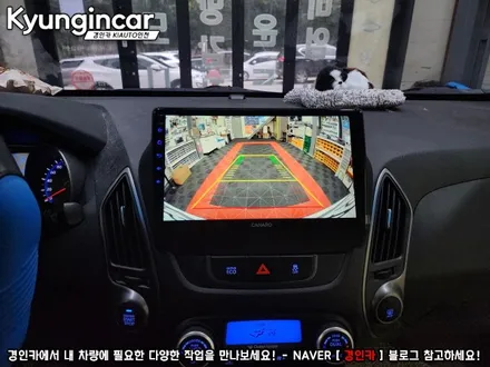 뉴투싼ix 탑오브탑 카나로 X-plus 안드로이드 장착완료