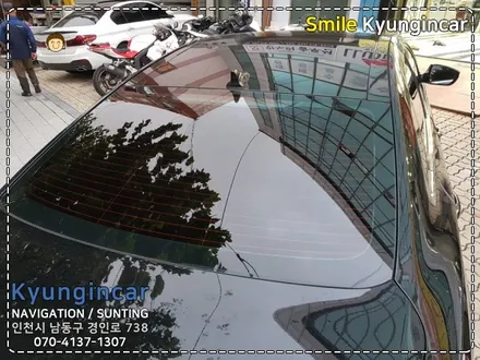 그랜져썬팅 루마틴팅필름 피너쿨 풀시공 / 인천 경인카
