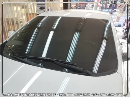 인천 신차패키지 레인보우썬팅 i90 Black + 파인뷰 LX3000 + 포스제로 보조배터리 + PPF필름 더뉴말리부 시공 / 경인카