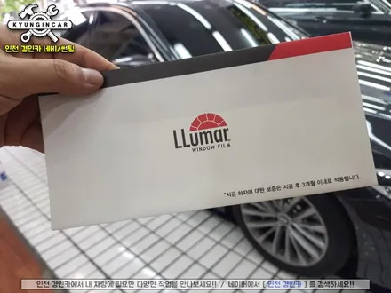BMW 540i(G30) 루마 피너클 열차단썬팅 시공 인천경인카