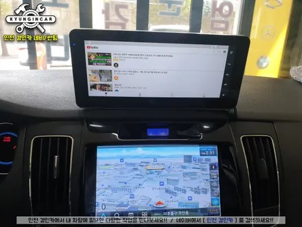 안드로이드 내비 M2C-8800 카블릿! 소나타 트랜스폼 인천경인카 설치